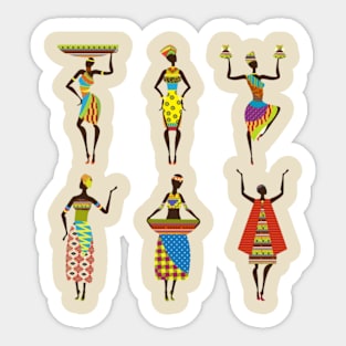 Afro Girls Sticker